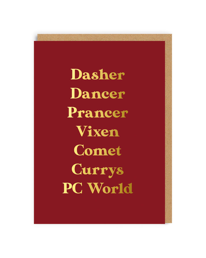 Ohh Deer Comet Curry PC World