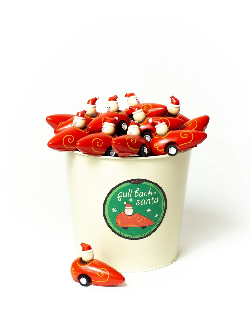 Jack Rabbit Creations Pullback Santa in Sleigh