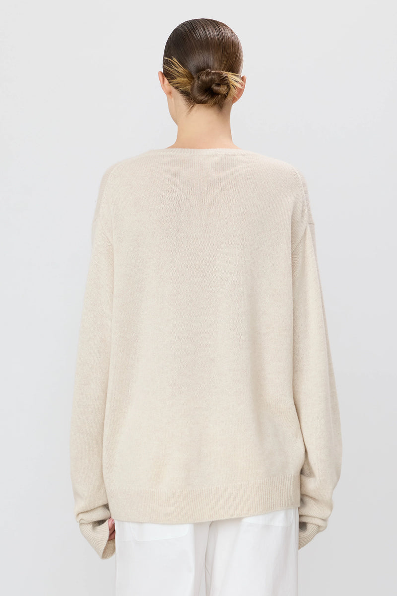 Eterne  James Sweater Oatmeal