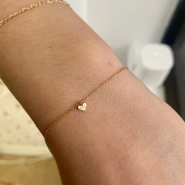 Jennie Kwon Designs Petite BFF Bracelet Half Heart