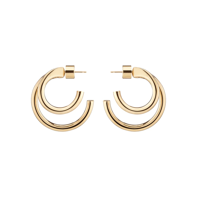 Jennifer Fisher Small Double Lilly Hoops
