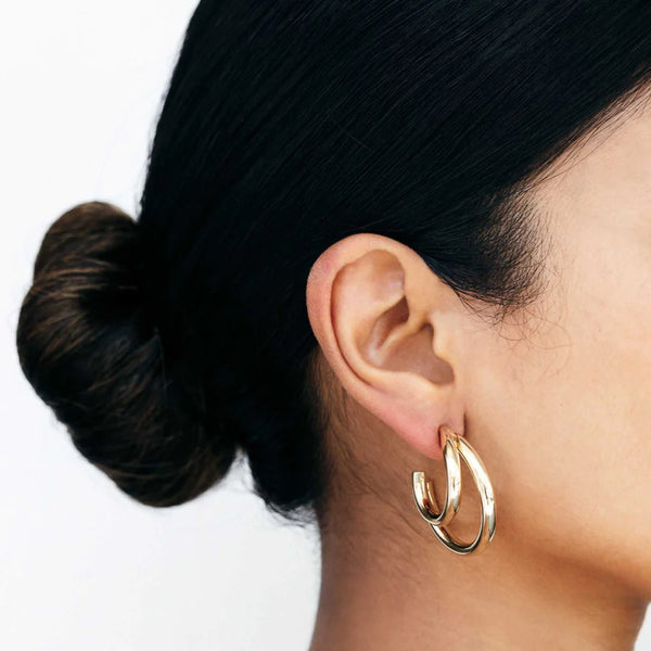 Jennifer Fisher Small Double Lilly Hoops Atelerietheshop