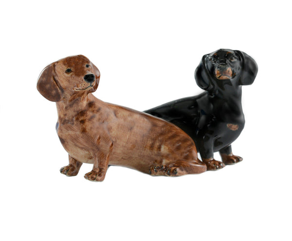 KAF Home Dachshund Salt and Pepper