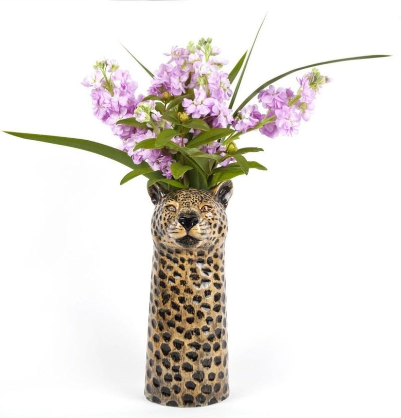 KAF Home Leopard flower vase