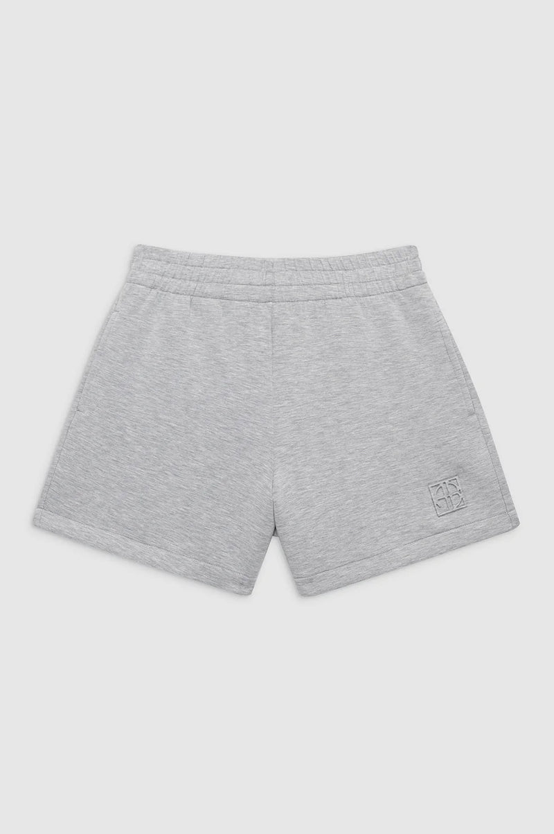 Anine Bing Short Framed Monogram - Heather Grey