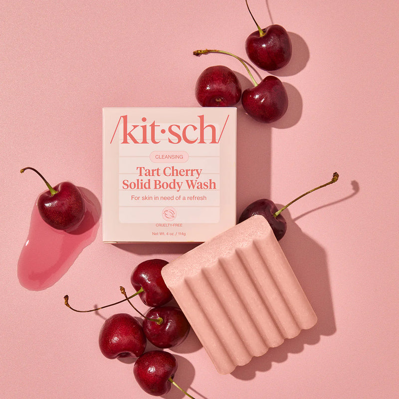 Kit.Sch Cleansing Tart Cherry Solid Body Wash