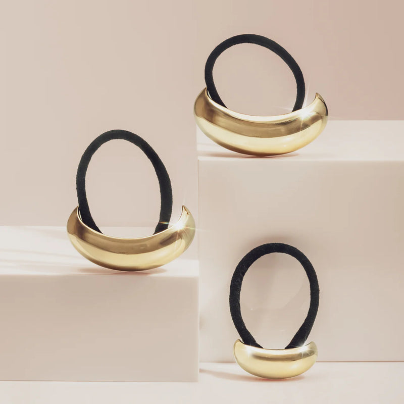 Kit.Sch Metal Small Cloud Cuff - Gold