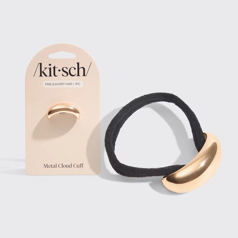 Kit.Sch Metal Small Cloud Cuff - Gold