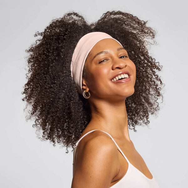 Kit.Sch Recycled Fabric Active Headbands 3pc Set- Rosewood