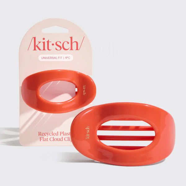 Kit.Sch Recycled Plastic Flat Cloud Clip - Cherry