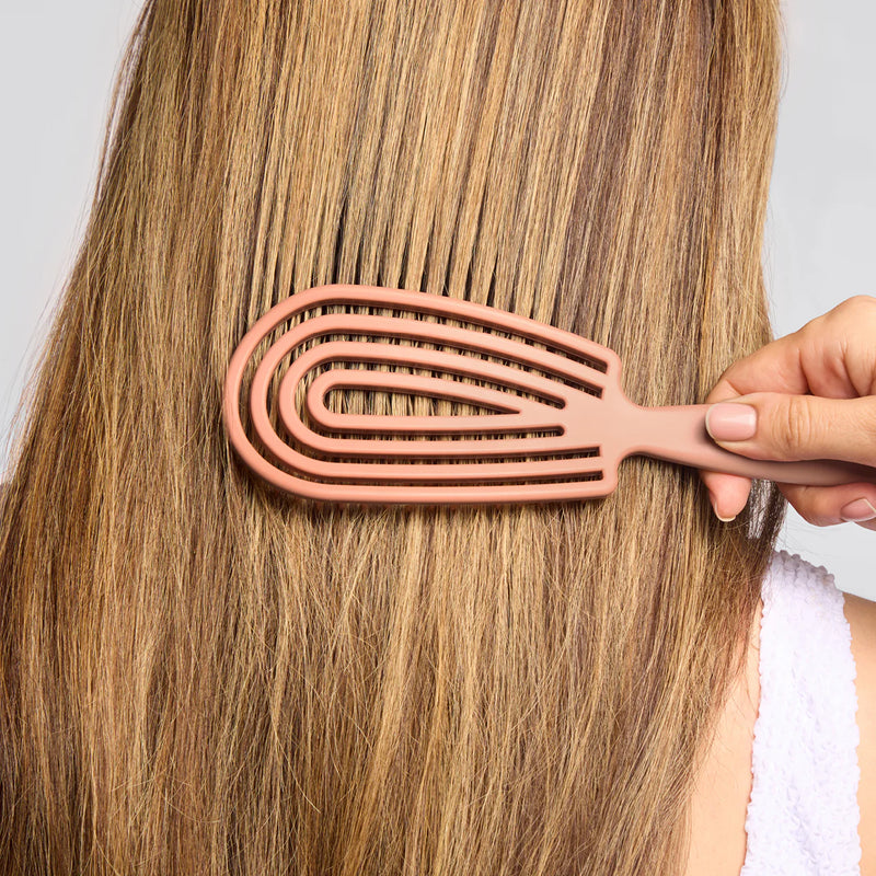 Kit.Sch Terracotta Detangling Flexi Brush