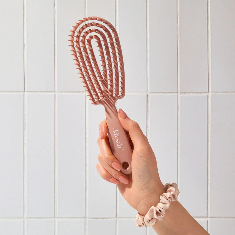 Kit.Sch Terracotta Detangling Flexi Brush