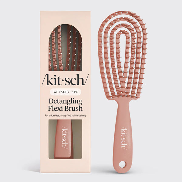Kit.Sch Terracotta Detangling Flexi Brush