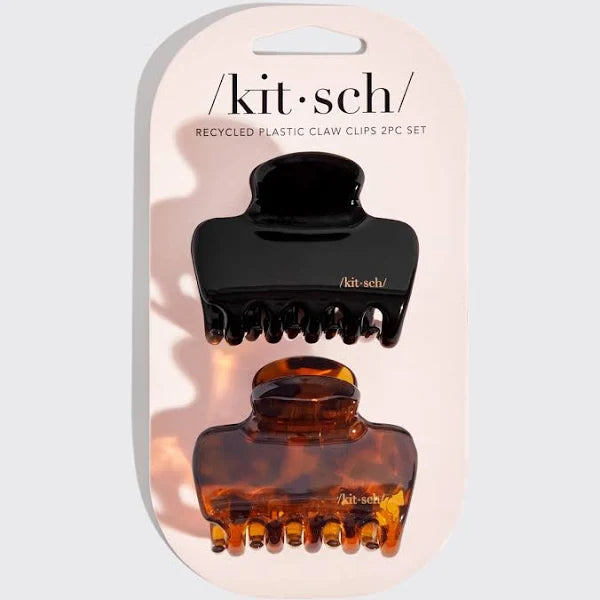 Kitsch Recycled Plastic Medium Puffy Claw Clips