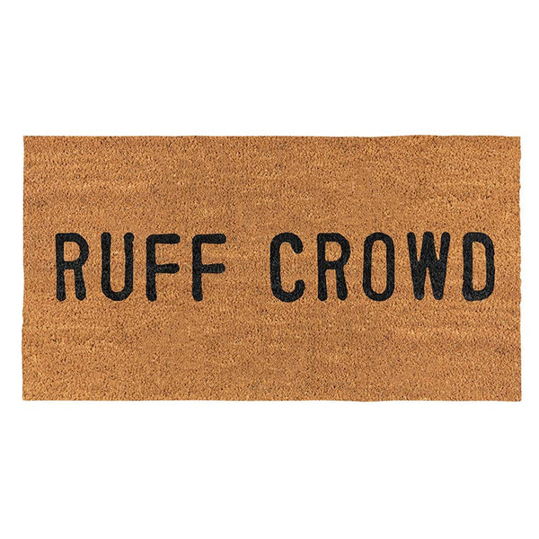 Creative Brands F2F-30x16 DoorMat-Ruff Crowd