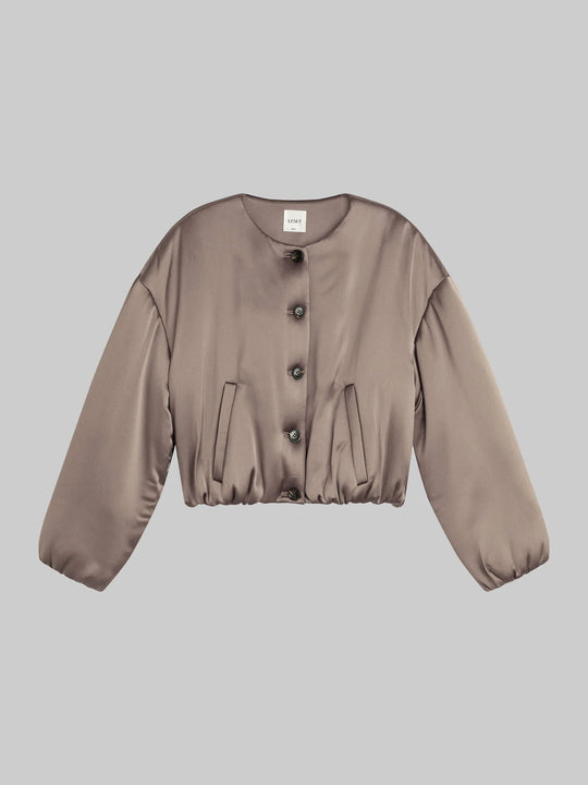 LESET Barb Bomber Taupe