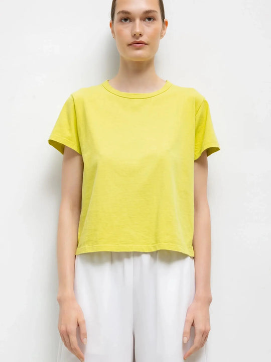 Leset The Margo Tee - Chartreuse