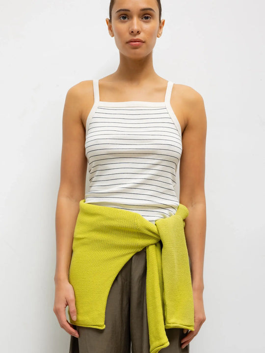 Leset Nando Tank - Natural & Midnight Stripe