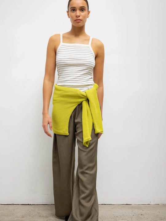 Leset Nando Tank - Natural & Midnight Stripe