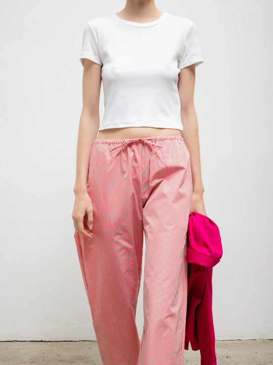 Leset Nando Baby Tee - White