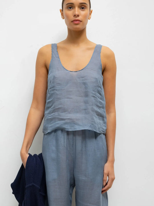 Leset Niko Scoop Tank- Mist