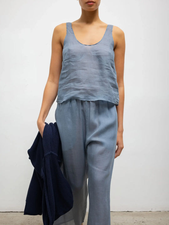 Leset Niko Scoop Tank- Mist