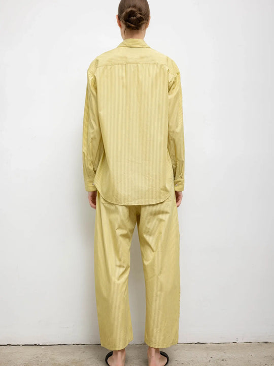 Leset Yoshi Pant - Lemon & Chocolate Stripe