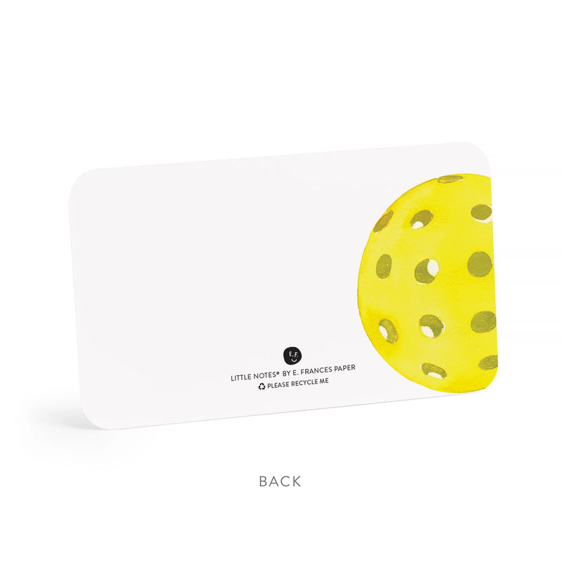 E Frances Paper Pickleball Little Notes