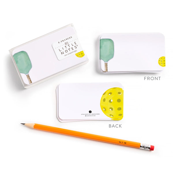 E Frances Paper Pickleball Little Notes