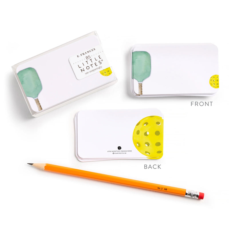 E Frances Paper Pickleball Little Notes