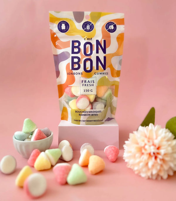 La boite a bonbons Bouchees Magiques / Rainbow Bites