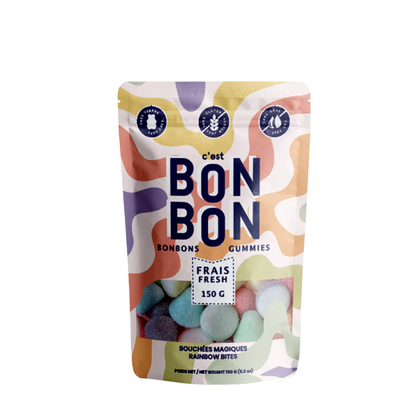 La boite a bonbons Bouchees Magiques / Rainbow Bites