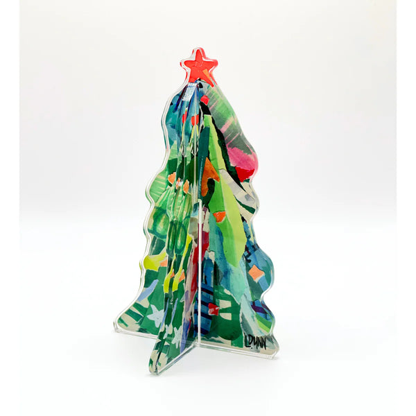 Lauren Dunn 3-D Adorned Christmas Tree Collection Dark Green