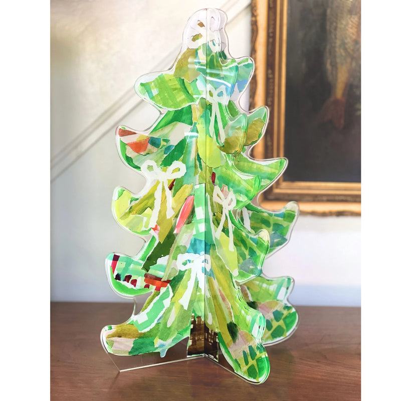 Lauren Dunn JUBILEE 3-D ACRYLIC CHRISTMAS TREE