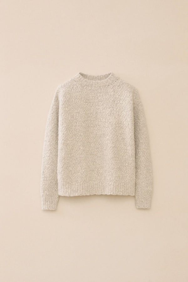 Lauren Manoogian Berber Crewneck Raw White