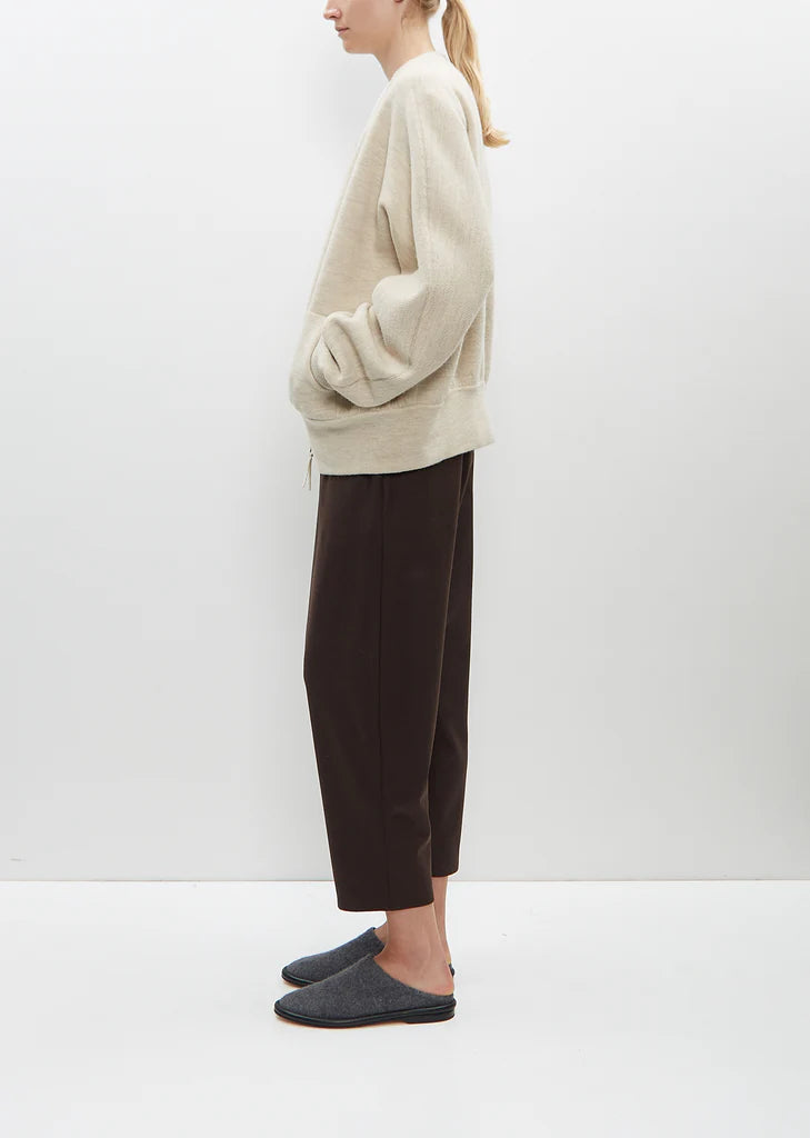 Lauren Manoogian Double Knit Bomber Ecru