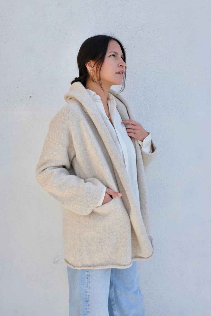 Lauren Manoogian Manta Coat Ecru