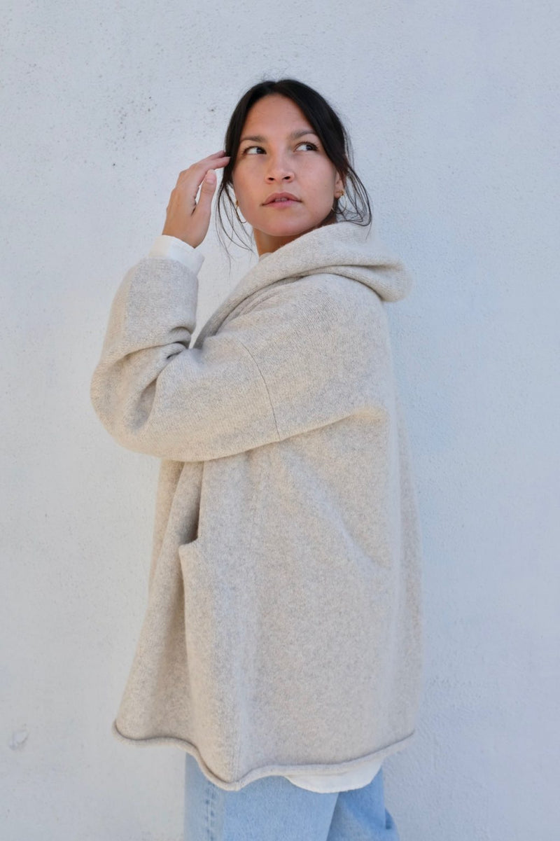 Lauren Manoogian Manta Coat Ecru