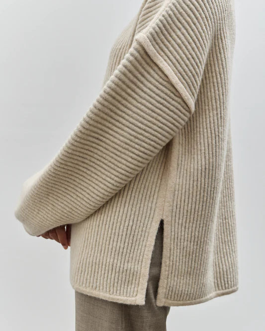 Lauren Manoogian Ottoman Turtleneck Alabaster / Carrara