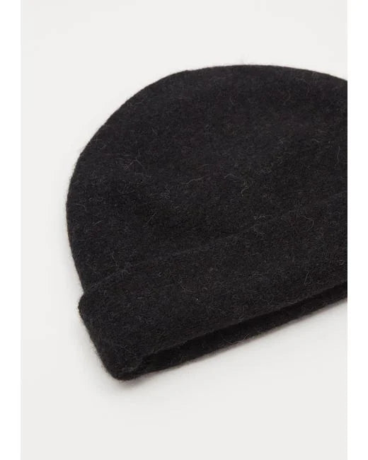 Lauren Manoogian Soft Beanie Black Melange