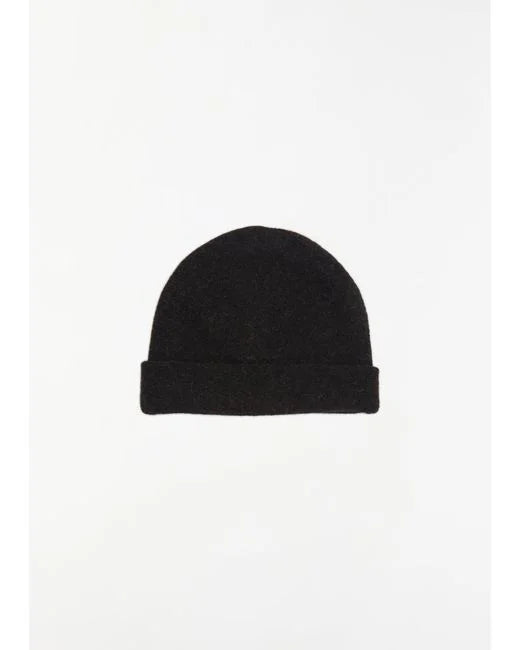 Lauren Manoogian Soft Beanie Black Melange