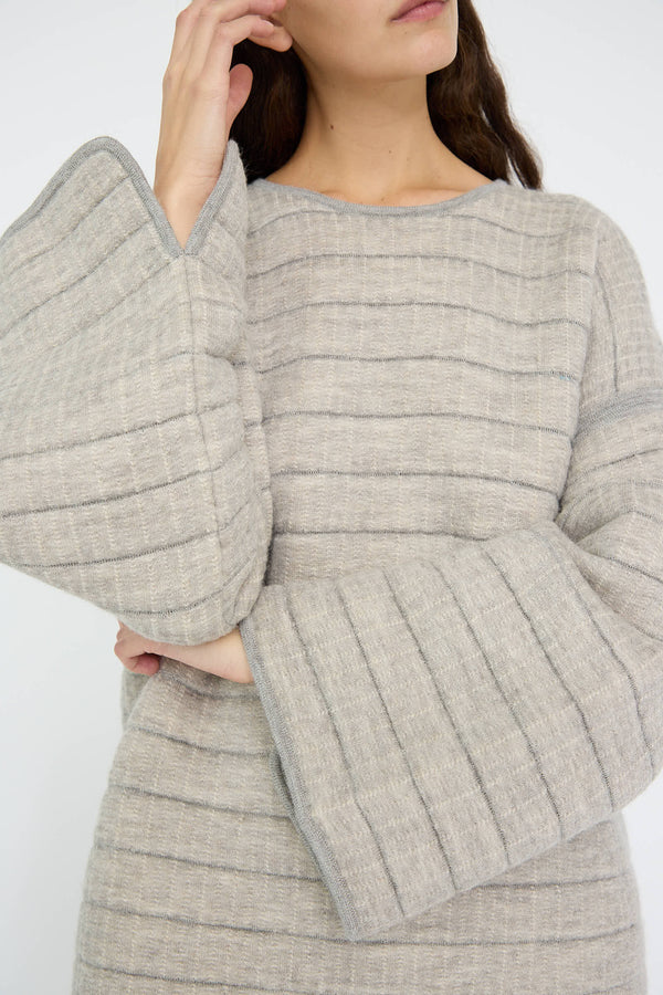 Lauren Manoogian Tami Pullover Grey Melange