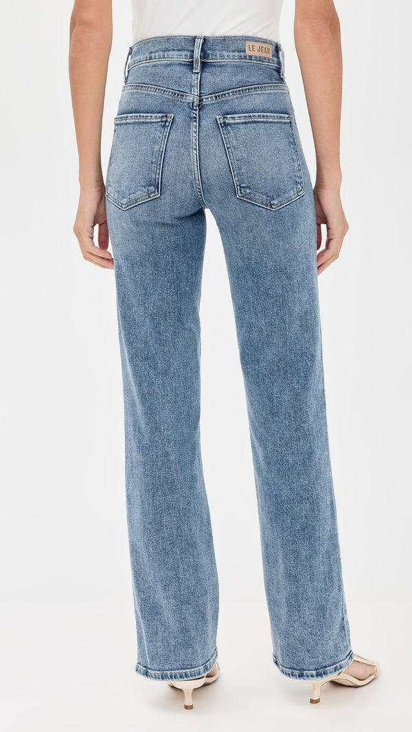 Le Jean 90's Straight Ankle Midrise Big Chill