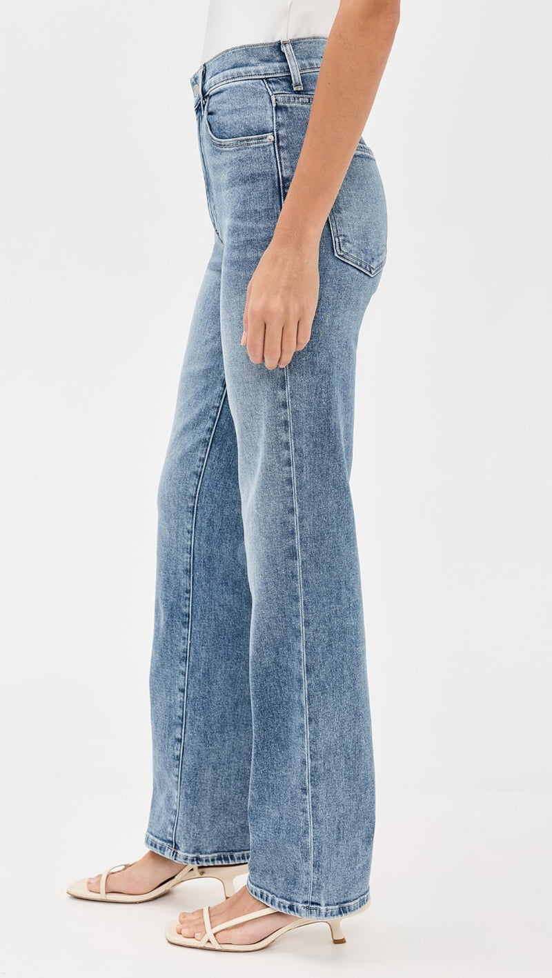 Le Jean 90's Straight Ankle Midrise Big Chill