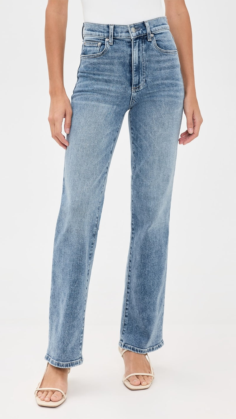 Le Jean 90's Straight Ankle Midrise Big Chill