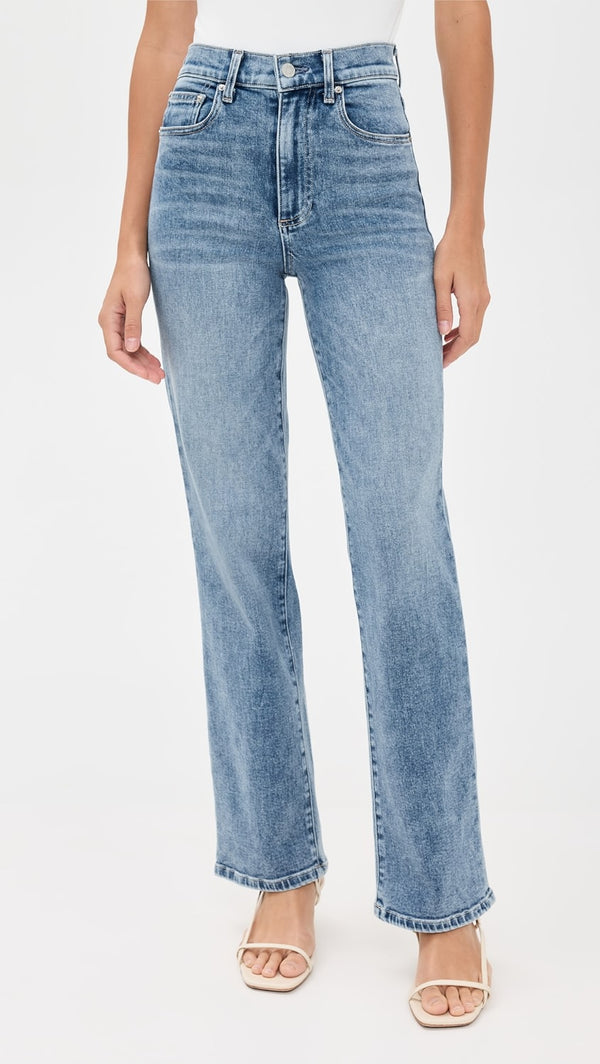 Le Jean 90's Straight Ankle Midrise Big Chill