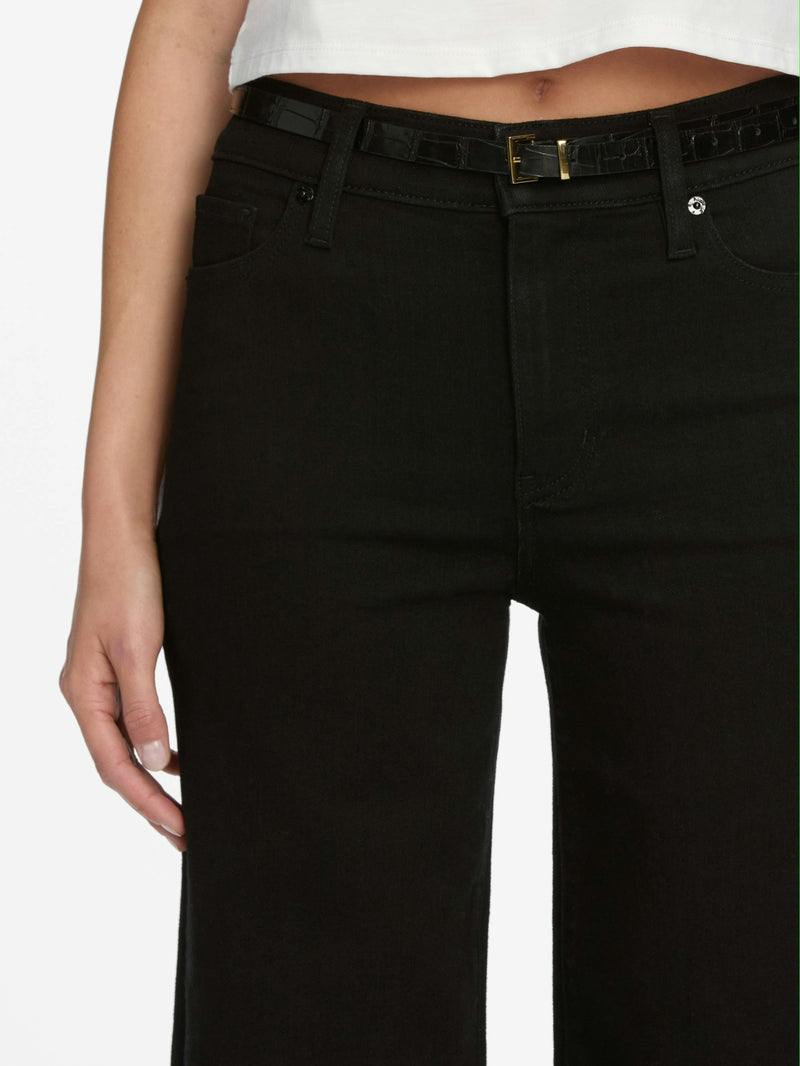 Frame Pixie Le Slim Palazzo Black