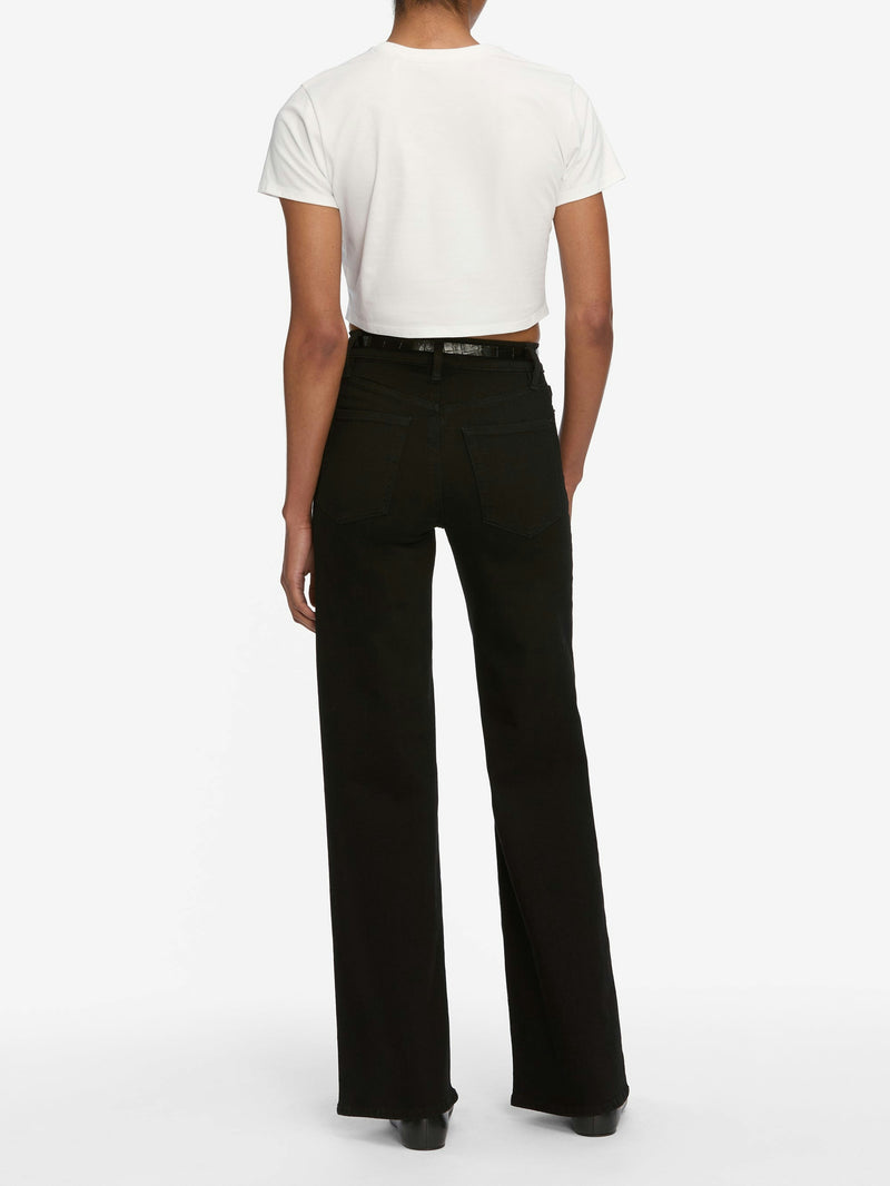 Frame Le Slim Palazzo Black