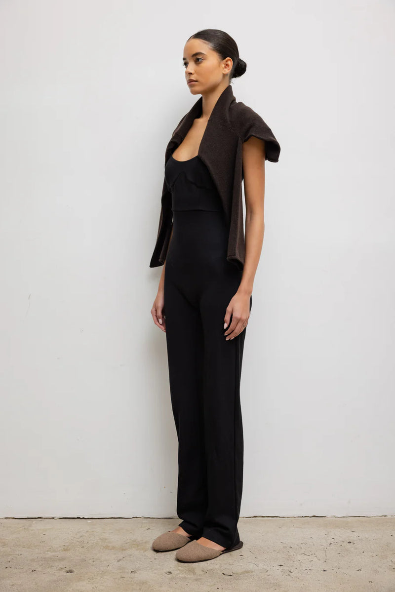 Leset Rio Corset Jumpsuit Black