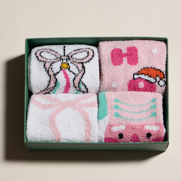 Lilla Haven Holiday Cozy Socks Gift Set